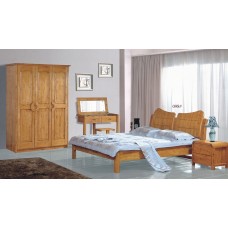 KING BED SET /BEDROOM FURNITURE