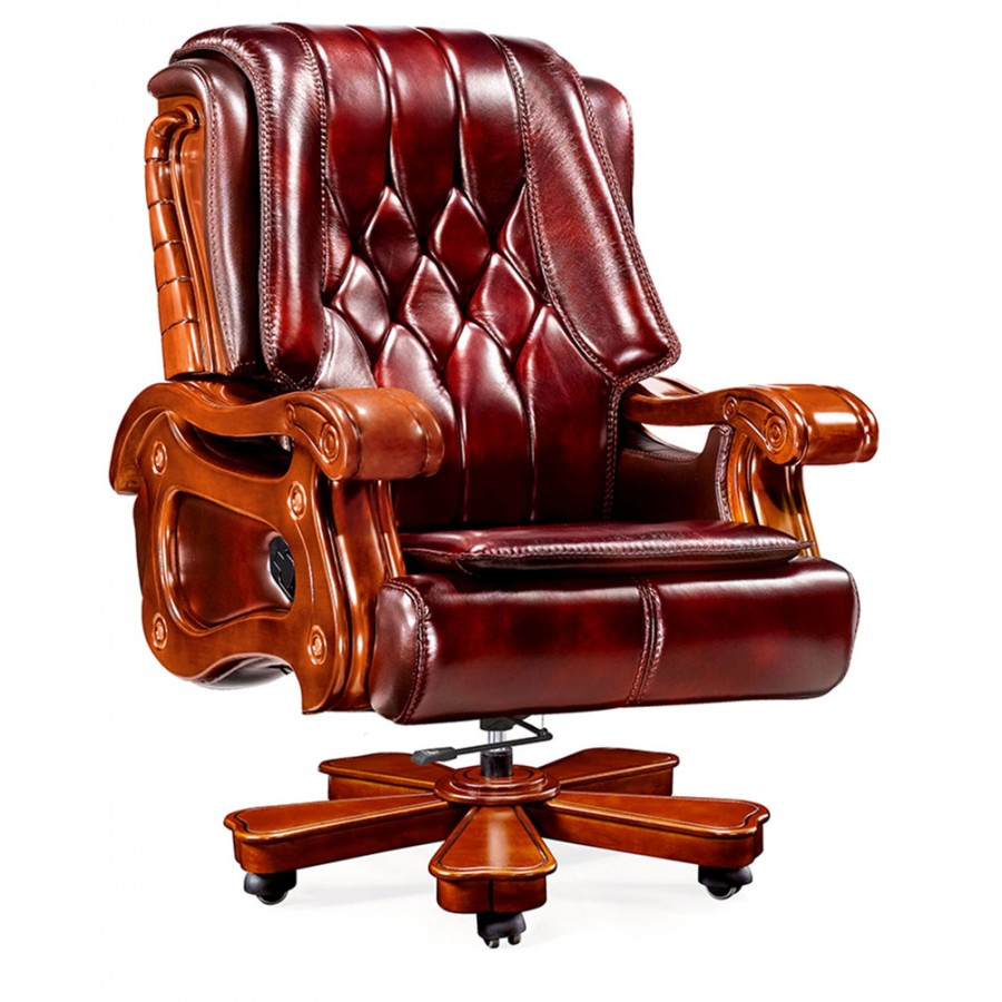 Ceo Leather Office Recliner Chair